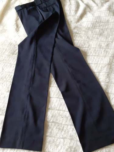 Ml Pantalón Clásico Azul De Dama - T 44