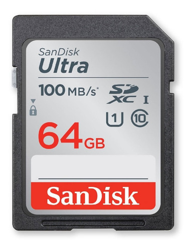 Memoria Sandisk Micro Sd 64gb 80 Mbs C10 Garantia 1 Año Orig