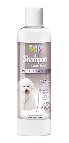 Shampoo Essentials Para Perro Pelo Blanco De 250 Ml Fancy Pe