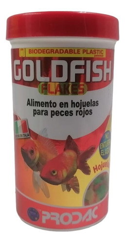 Prodac Alimento Goldfish Flakes 32g Acuario Peces Pecera