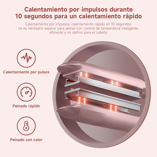 Z Rizador De Pelo Recto De Control De Temperatura