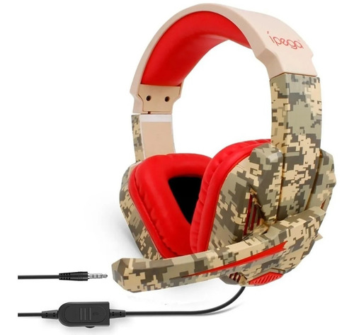Audifonos Diadema Gamer Ps4 Y Xbox One Ipega R005 Camuflado