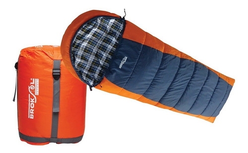 Imagen 2 de 4 de Bolsa De Dormir Broksol Venado 350 -8ºc