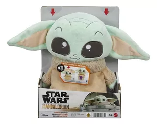 Grogu Saltitante Pelúcia Jumping Star Wars - Mattel Hpg48