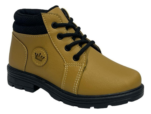 Bota Coturno Infantil Menino Botinha Masculina Casual 