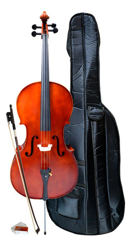 Cello 4/4 Solido Hecho A Mano Con Funda Ma-400 Etinger