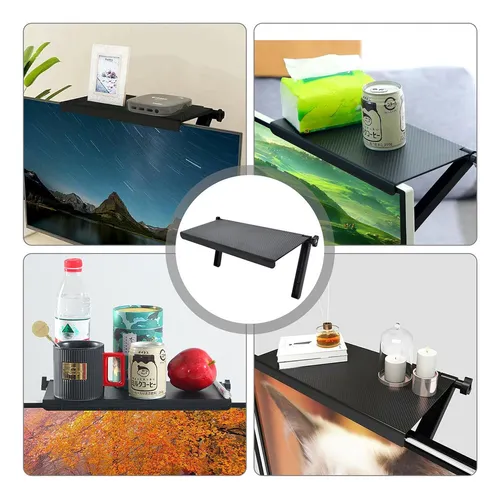Repisa Plegable Accesorio Sobre Monitor Smart Tv Ajustable