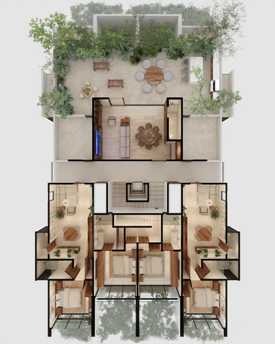Departamento En Venta En Dzitya, Yucatán 1 Hab Con Amenidades