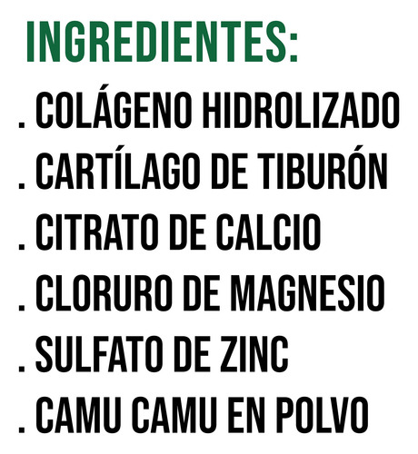Colágeno Hidrolizado, Cartilago Tiburón, Magnesio Lima Natur