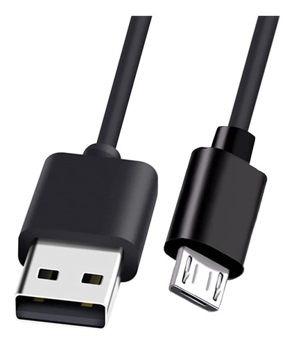 Cable De Carga Usb A Micro Usb, 3.3 Pies/negro