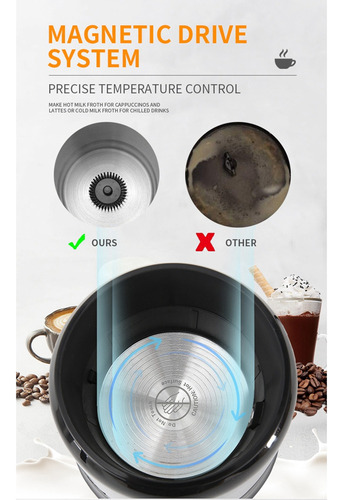 Espumador De Leche Eléctrico Al Vapor: Espumador De Leche Fr