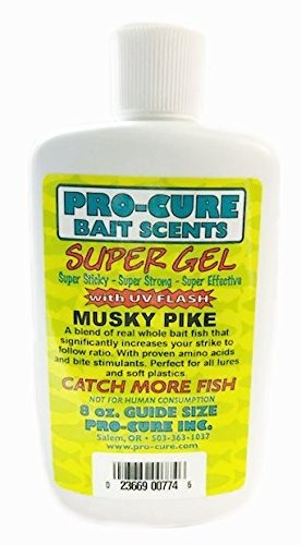 Pro-cure Trophy Musky/pike Super Gel, 2 ounce