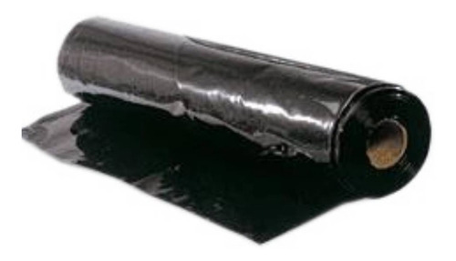 Nylon Polietileno Negro Jardín 200 Mic. Ancho 8 Mts X 8 Mts