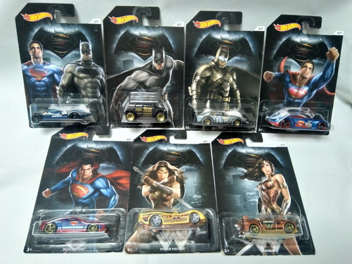 Hot Wheels, Serie Completa Batman Vs Superman | Cuotas sin interés