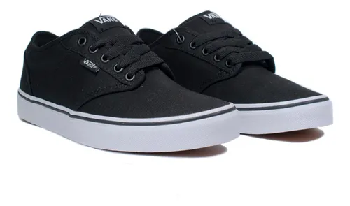 Tenis vans para top hombre color negro