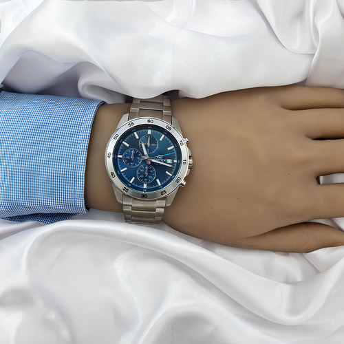 Relógio Casio Edifice Cronógrafo Verde Efr-526d-2avudf