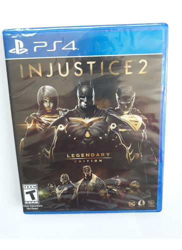 Injustice 2 Legendary Edition Juego Ps4 Nuevo Y Sellado