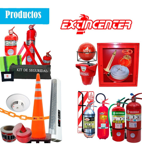 Imagen 2 de 10 de Soporte Para 5 Kg Abc Chapa Extincenter Promo