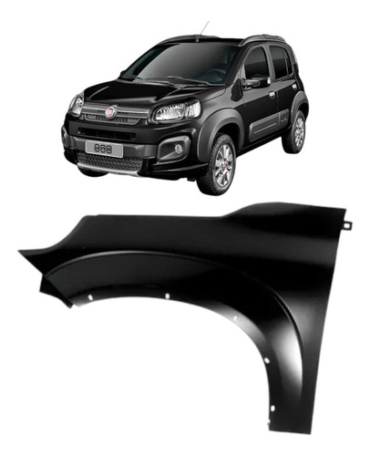 Paralama Dianteiro Esquerdo Fiat Uno Way Original 16/22