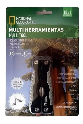 Imagen 3 de 7 de Multi Herramienta National Geographic Ong2002 - 4 Vientos -