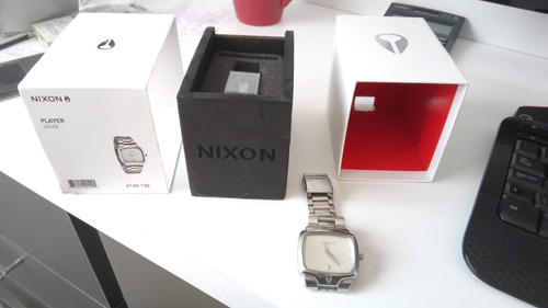 Relógio Nixon Player Silver Com Diamante - Original