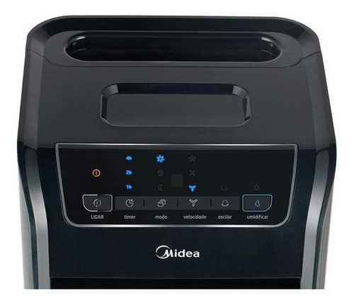 Climatizador De Ar Frio Midea Preto 127v Preto