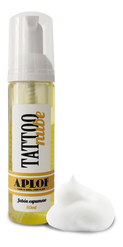 Jabón Espumoso 80ml Tattoo Nube Aplof