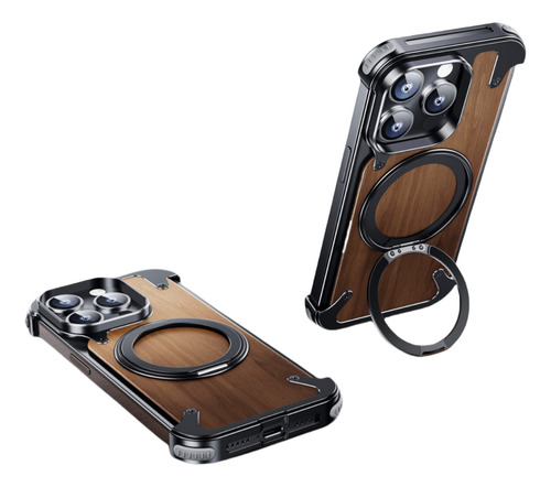 Adecuado Para Fundas iPhone 16 Pro Max De Apple. - Negro