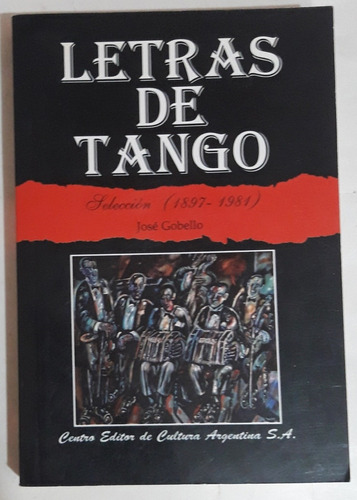 Letras De Tango José Cabello Seleccion 1897-1891