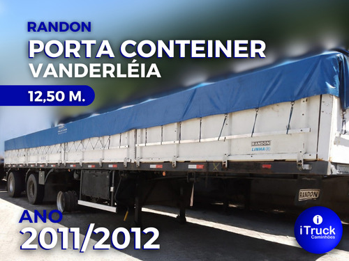 Carreta Porta Conteiner Randon 2011/2012 Vanderléia = Guerra