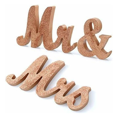 Estilo Vintage Mr And Mrs Sign Mr Mrs Letras De Madera ...