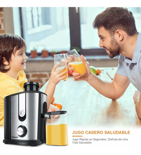 Imagen 5 de 7 de Extractor De Jugos Automatico Techvida P/ Frutas Y Verduras