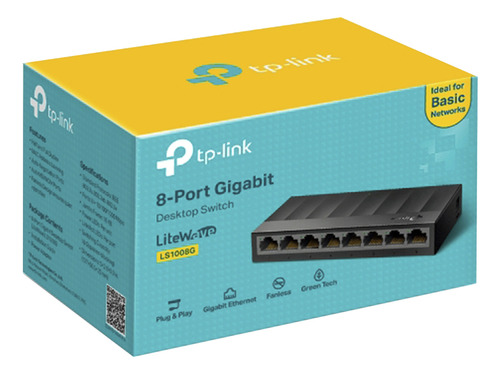 Switch Para Escritorio 8 Puertos 10/100/1000mbps