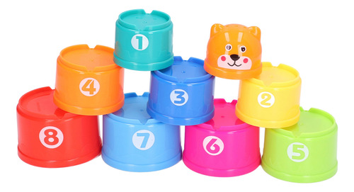 Juego De Vasos Apilables Para Niños Pequeños, Taza Anidada,