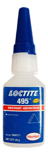 Henkel Loctite 495 - Super Pegamento - Adhesivo Instantaneo