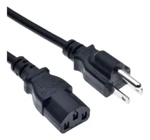 Comprar Cable Poder Pc De Buena Calidad 3 Mts Calibre 3x18 Awg
