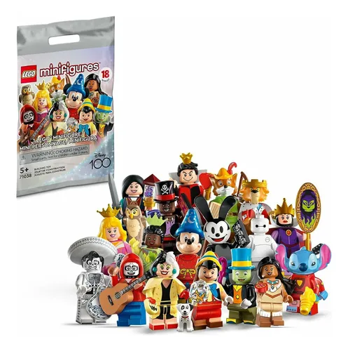 Minifiguras Lego 71038 Disney 100 Series, 1 figura sorpresa