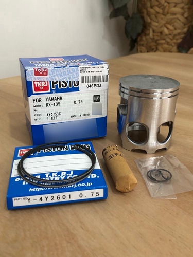 Kit Pistón Para Yamaha Rx 135 - Tkrj Japonés