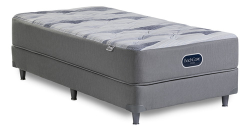 Colchón Y Sommier Simmons Backcare Foam 1 Plaza 190x90
