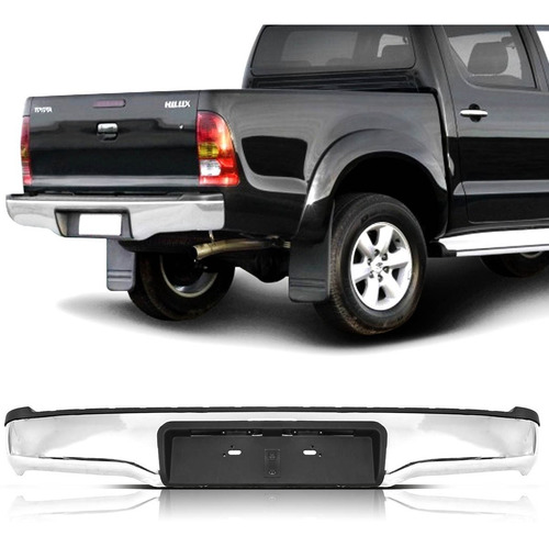 Parachoque Traseiro Hilux 2005 2006 2007 2008 2009 2010 Srv