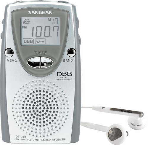 Sangean Dt-210 Fm-stereo/am Pll Sintesizado Sintesizado Rad.