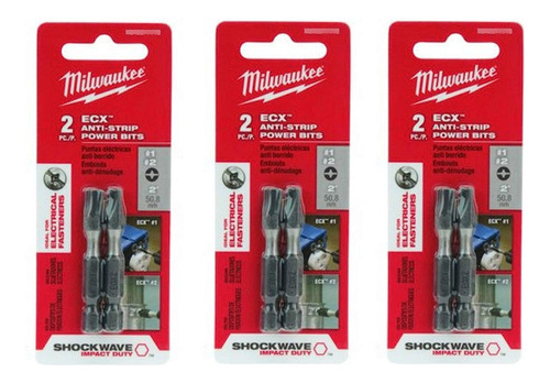 Milwaukee Elec Tool 48-32-4443 - Juego De Brocas Ecx Pwr De 