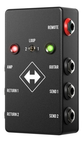 Pedal JHS Switchback Effects Loop, caja A/b (nueva/nf), color negro