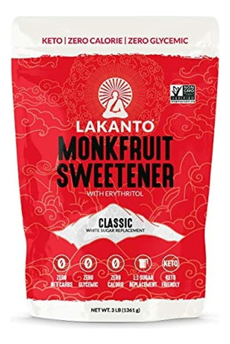 Edulcorante De Fruta Del Monje Lukanto 3 Lb