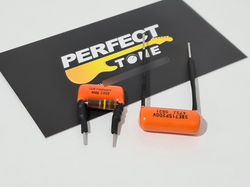 Capacitor Orange Drop + Treble Bleed Strato Tele Precision