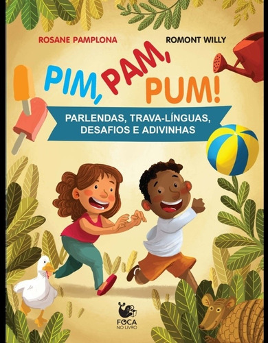 Pim Pam Pum Parlendas Trava-línguas  Ed Foca No Livro