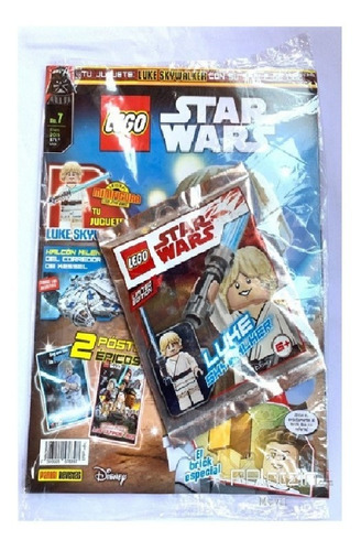 Lego Revista N°7, Star Wars Luke Skywalker Ene 2019