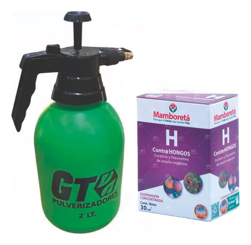 Pulverizador Garden Tools 2lt Funguicida Mamboreta H 30cc