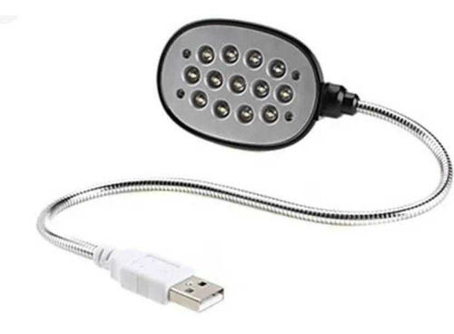 Imagem 1 de 3 de Luminarias Led Notebook Usb Flexivel Tb-0350 13 Leds