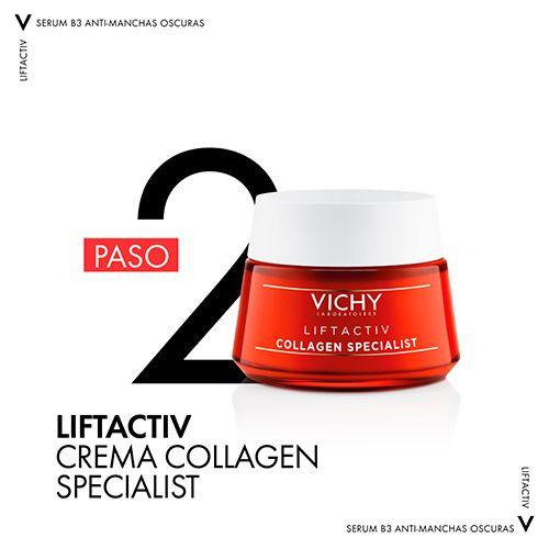 Imagen 6 de 7 de Sérum B3 Serum Anti-manchas Vichy Liftactiv Supreme día/noche de 30mL